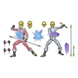 Hasbro - Power Rangers Lightning Collection Zeo Cogs Action Figure 2 Pack - Red