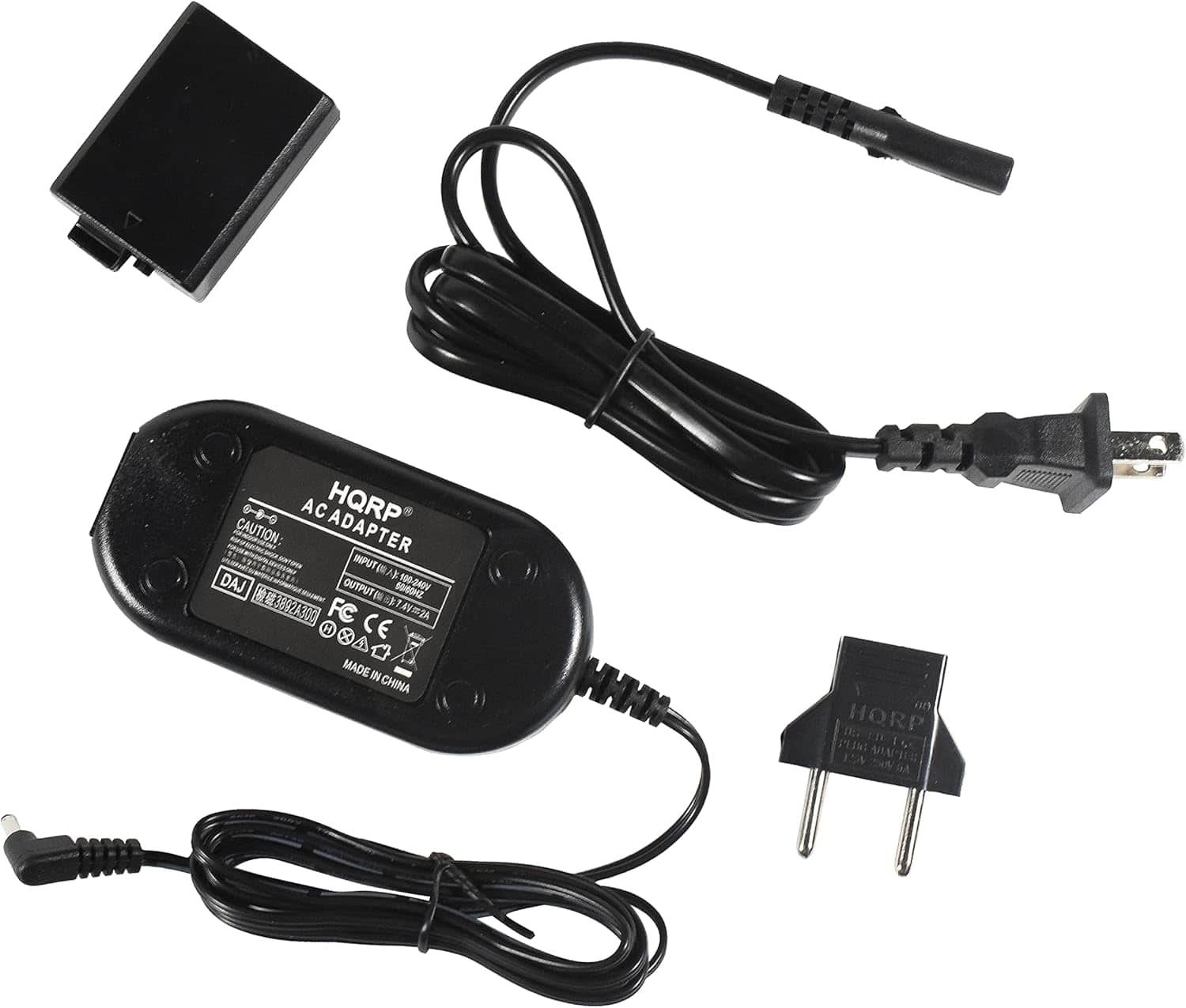 HQRP - AC Adapter for Canon ACK-E5 / ACKE5, EOS Rebel T1i, Rebel XSi, Rebel XS, EOS 450D, 500D, 1000D Digital SLR Camera