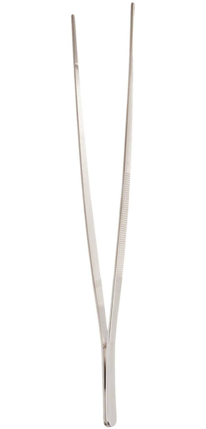Front. Kuchenprofi - 18/10 Stainless Steel Inch Tweezer Tongs, 8.75-Inch - Silver.