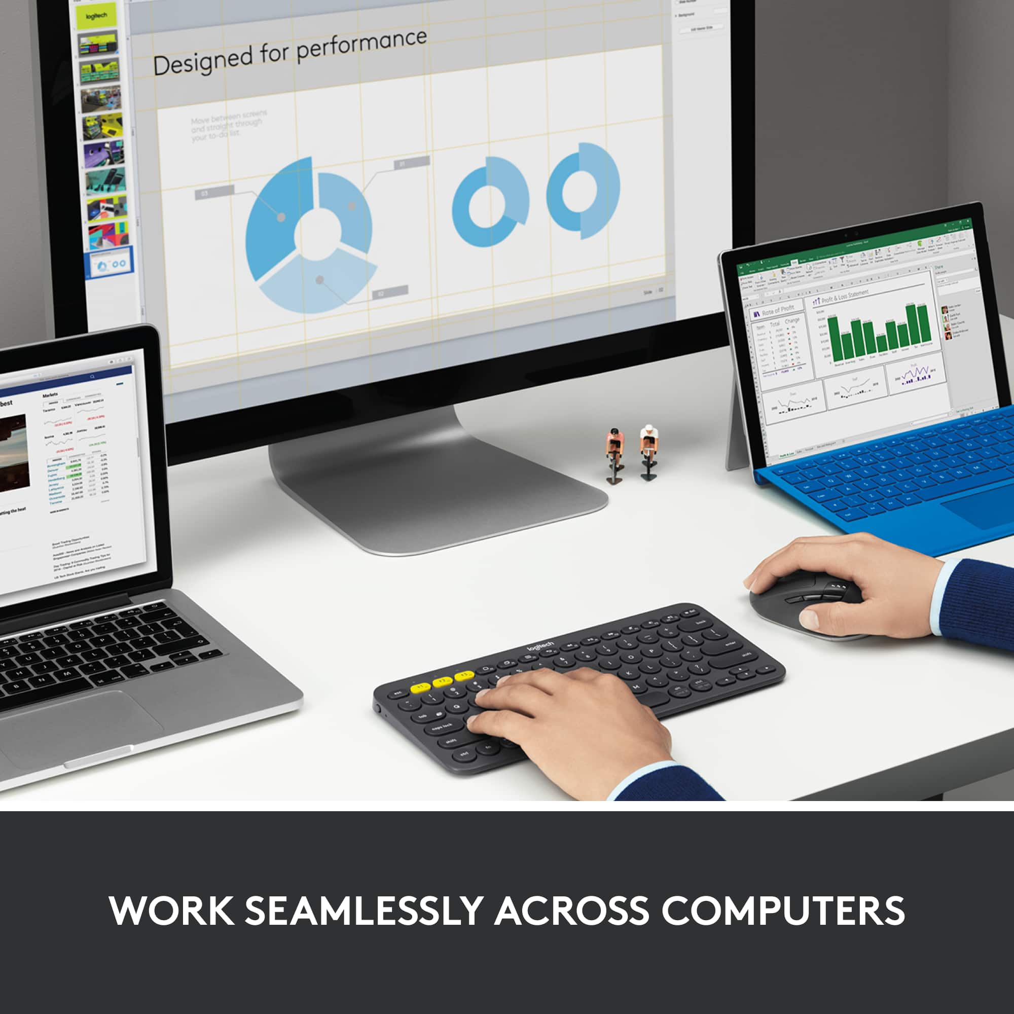 Work seamlessly across computers.