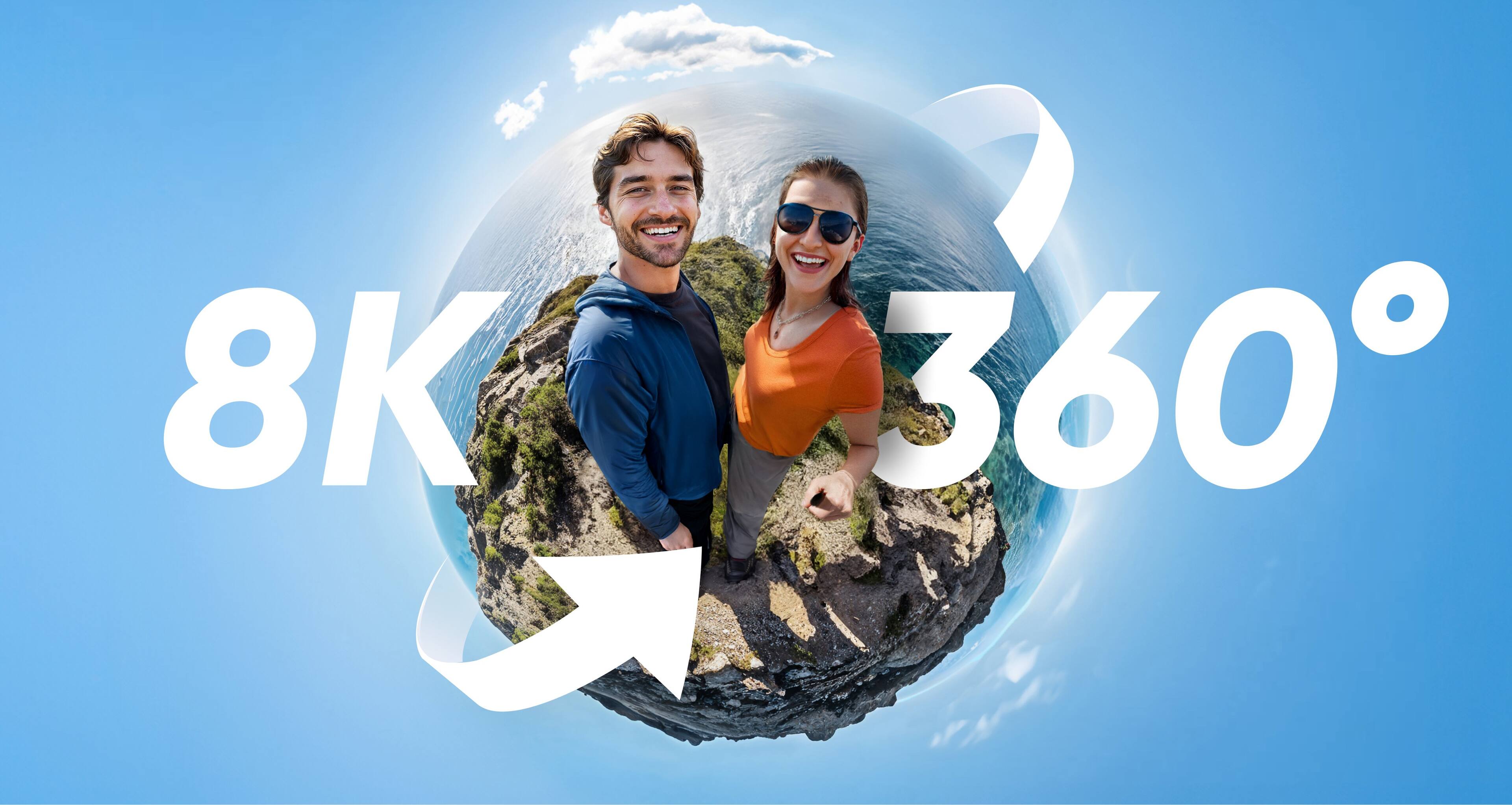 Alt View 2. Insta360 - Insta360 X5 Essentials Bundle - Black.