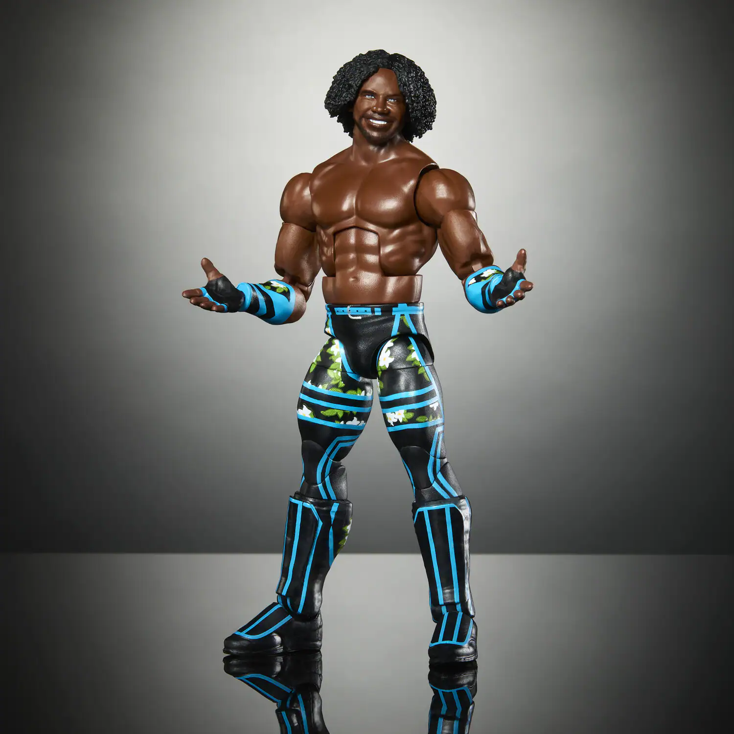Alt View 2. Mattel - Mattel Collectible - WWE Elite Collection 6" Xavier Woods Action Figure   - Collectibles - Multicolor.