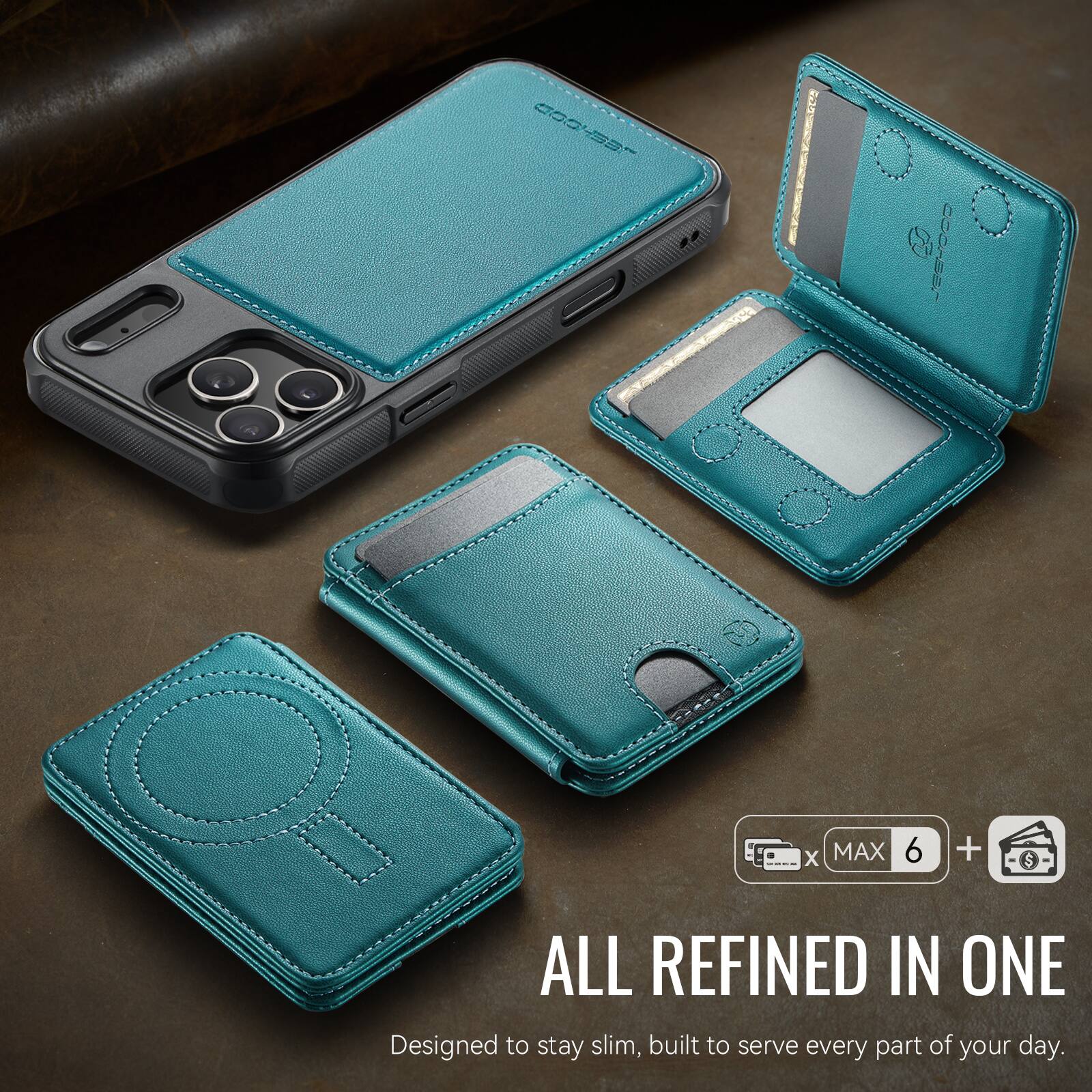 G002 n 0000/ B X MAX 6 + $ ALL REFINED IN ONE  
Designed to stay slim, built to serve every part of your day.