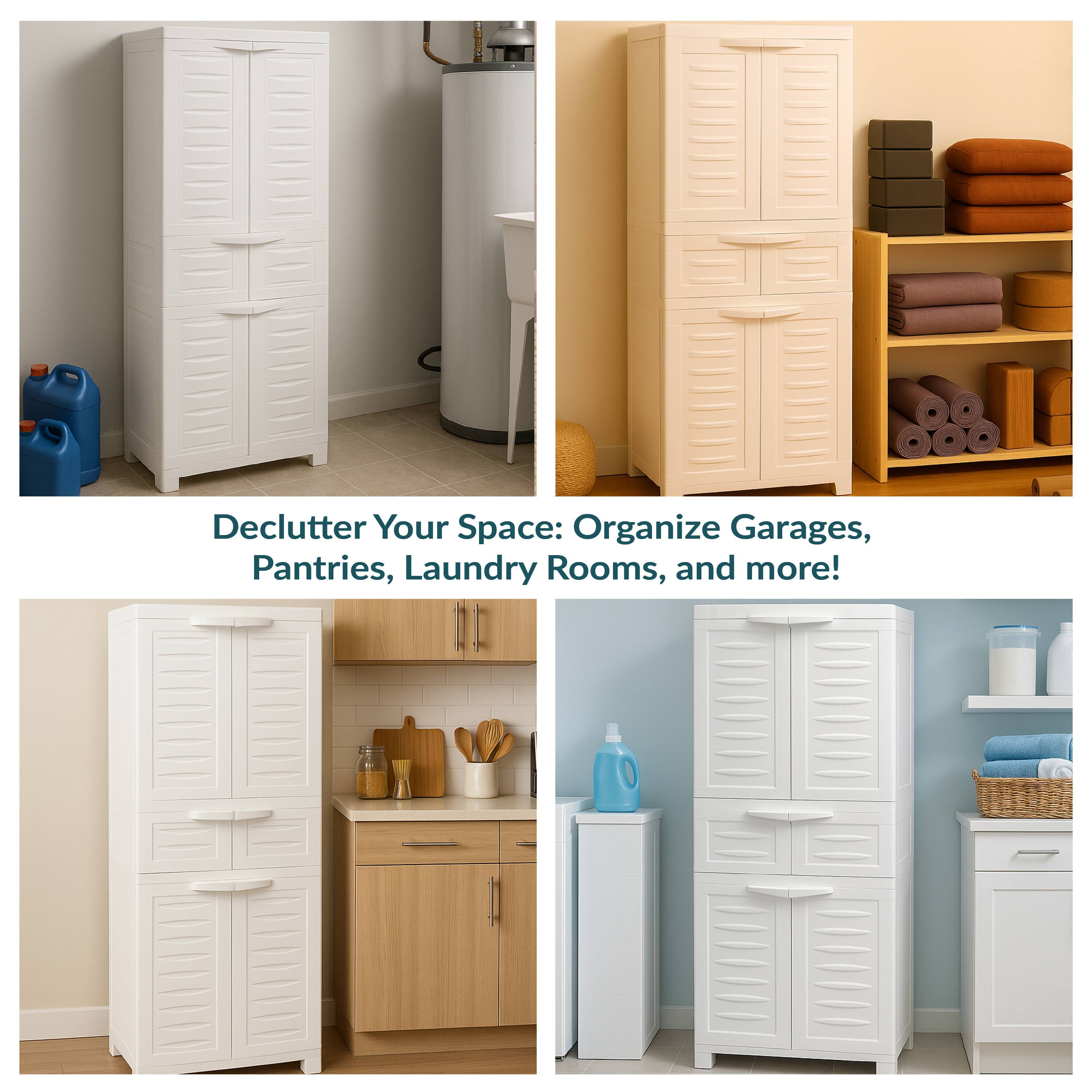 Declutter Your Space: Organize Garages, Pantries, Laundry Rooms, and more!