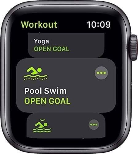 Workout 10:09  
Yoga OPEN GOAL  
Pool Swim OPEN GOAL