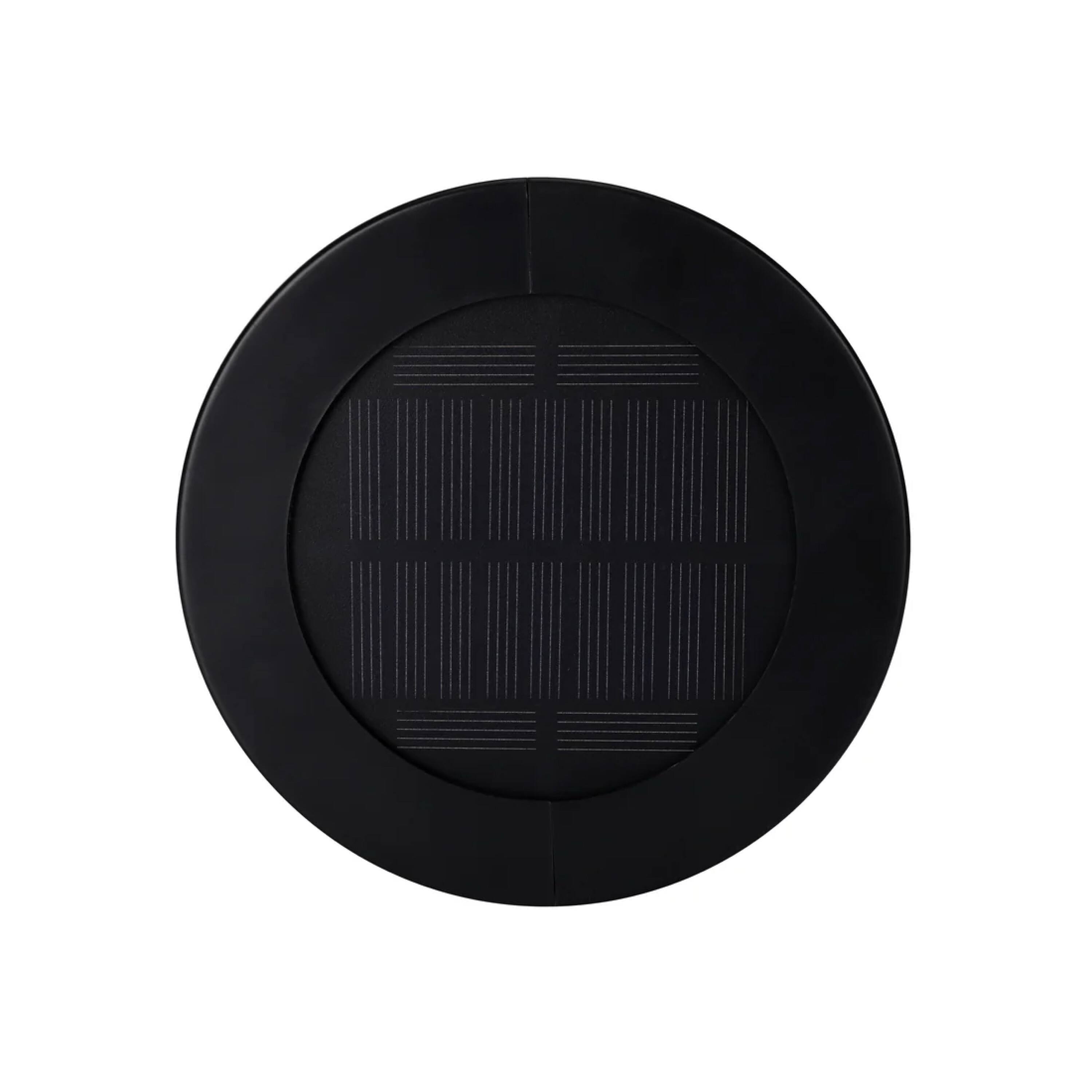 Alt View 6. Techko Maid - Solar Tiki Torch Path Lights LED Flame Effect IP65 (2-pack) - Black.