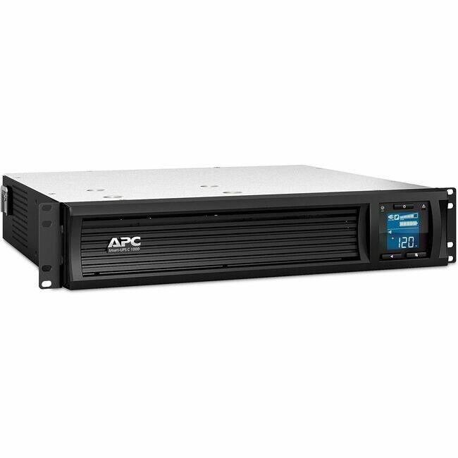 APC Smart UPS C, Line Interactive, 1000VA, Rackmount 2U, 120V, 6x NEMA ...