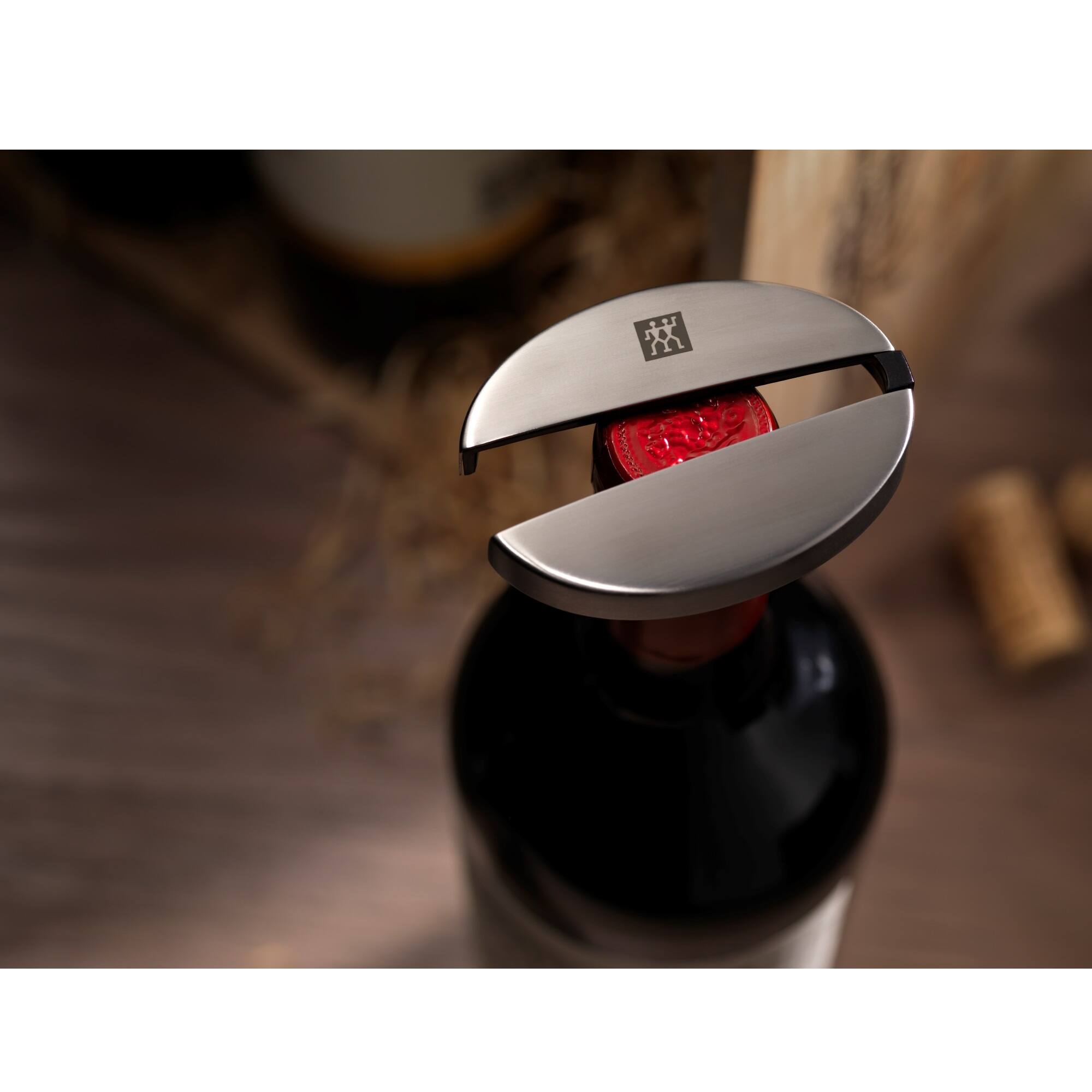 Alt View 2. ZWILLING - ZWILLING Sommelier Stainless Steel Foil Cutter - Stainless Steel.