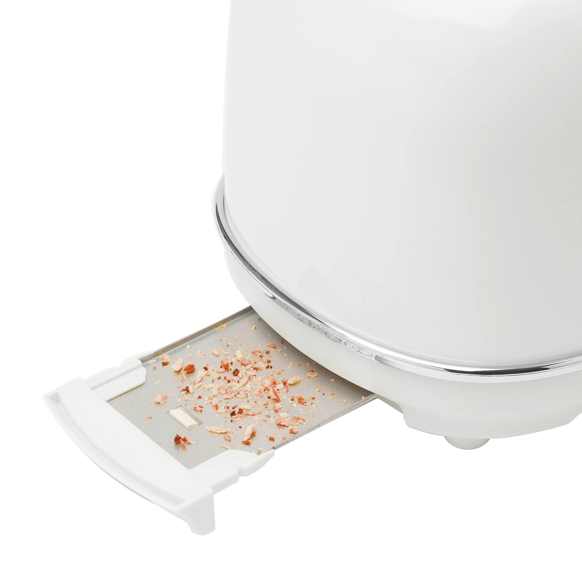 Alt View 8. Haden - Haden 12 Cup Coffee Maker with 2 Slice Wide Stainless Steel Bread Toaster, White - White.