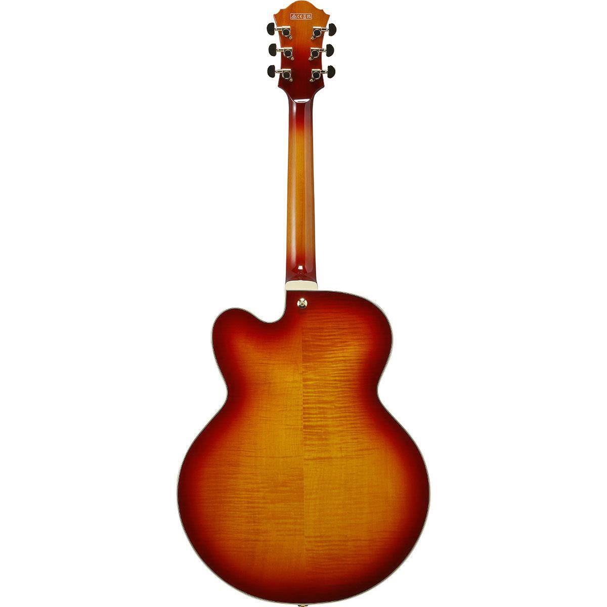 Alt View 1. Ibanez - Ibanez Artstar Series AF115 Electric Guitar, Aged Whiskey Burst.