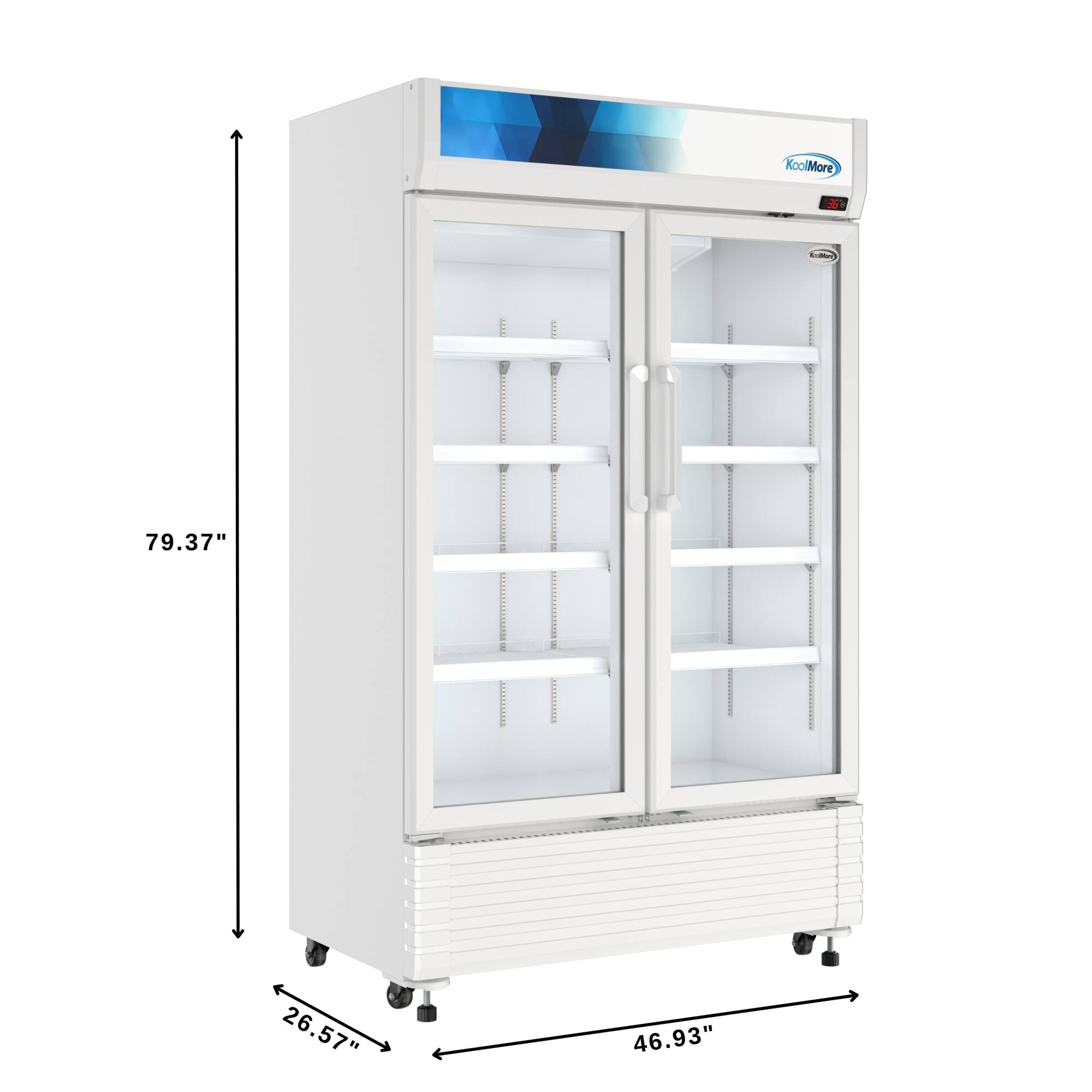 KoolMore - 79.37" 26.57" 46.93"