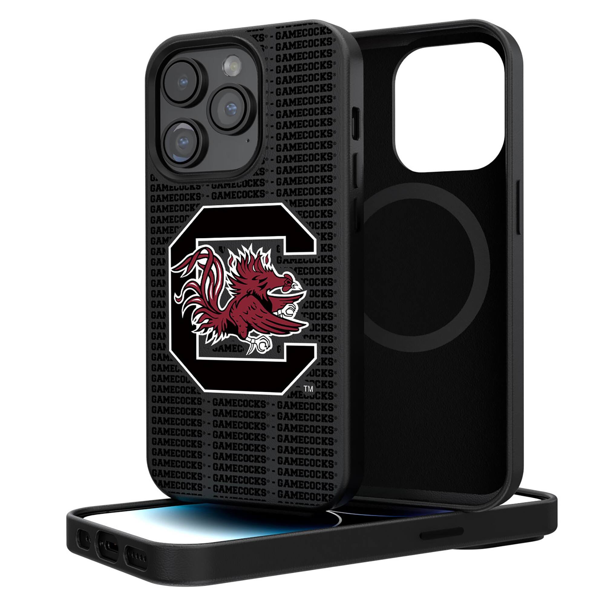 Keyscaper - NCAA - South Carolina Gamecocks Primary Logo iPhone Magnetic Bump Case - 15 Pro Max - Black price history on PriceWatchPro