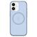 Angle. OtterBox - Symmetry Series Hard Shell for Apple iPhone 17 - Blue.