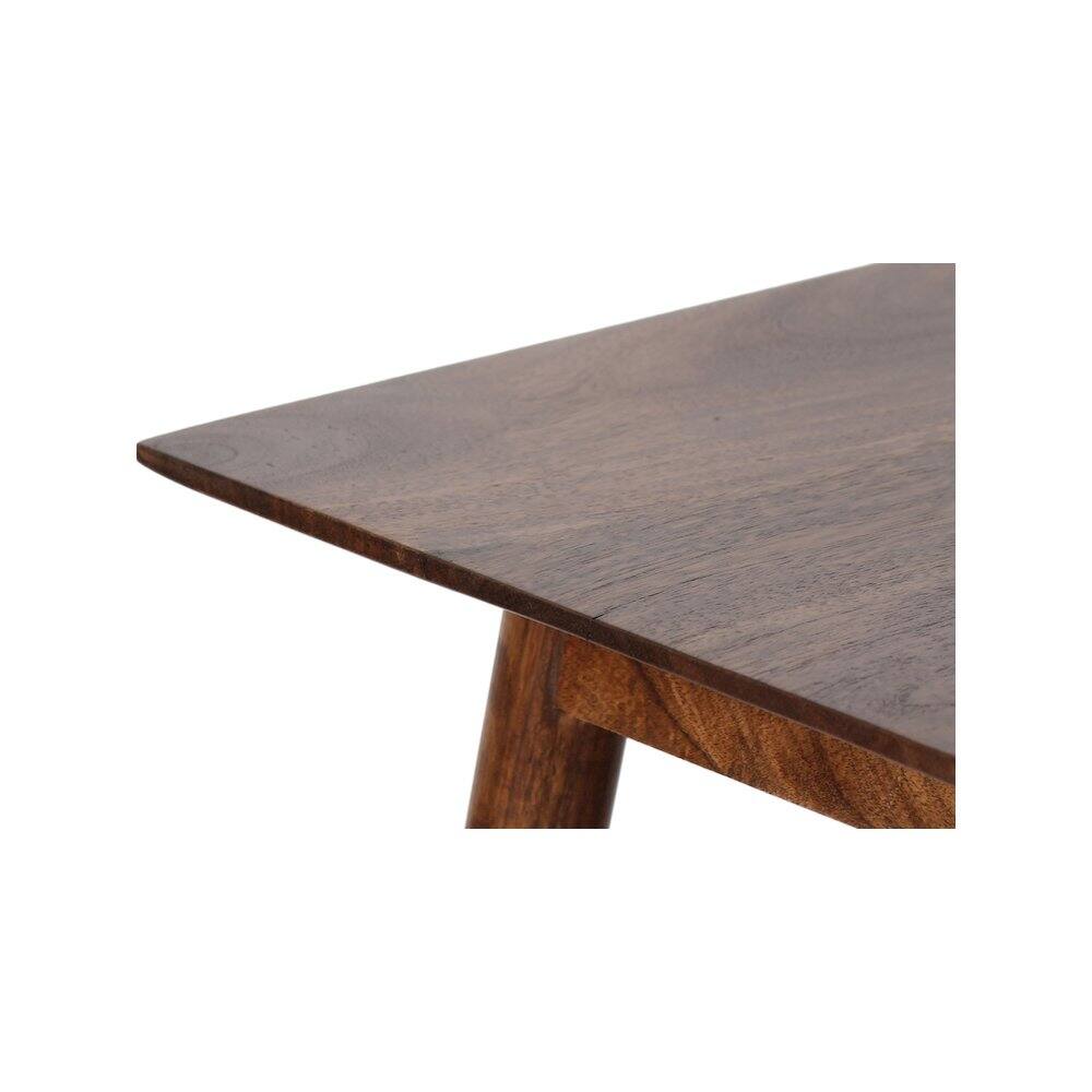 Alt View 1. Porter Designs - Portola Solid Acacia Wood End Table - Brown.