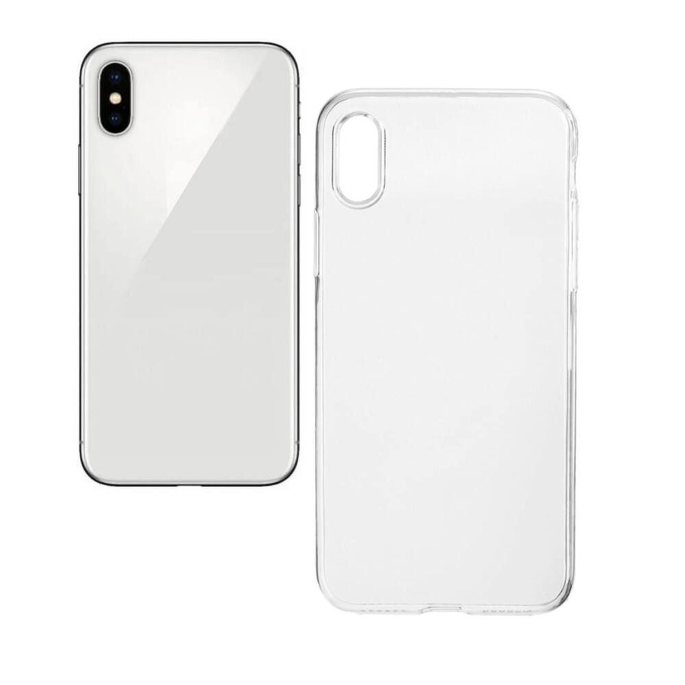 Alt View 1. Qixxronics - Phone Cover for iPhone X Phone Case Clear Shockproof Cover Protective Cellphone Case - Clear.