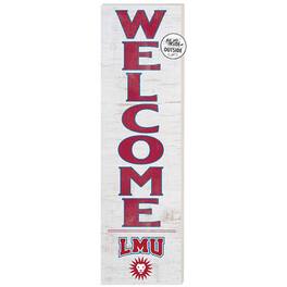 Jardine - Loyola Marymount Lions 10'' x 35'' Indoor/Outdoor Welcome Sign - White