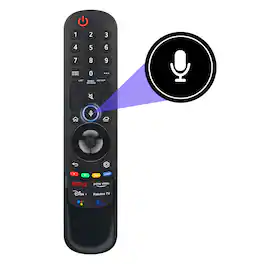 VINABTY - New MR21GC Voice Replaced Remote Control Fits for LG TV 43UP70006LA 43UP70009LA 43UP74006LB 43UP74009LB - Black