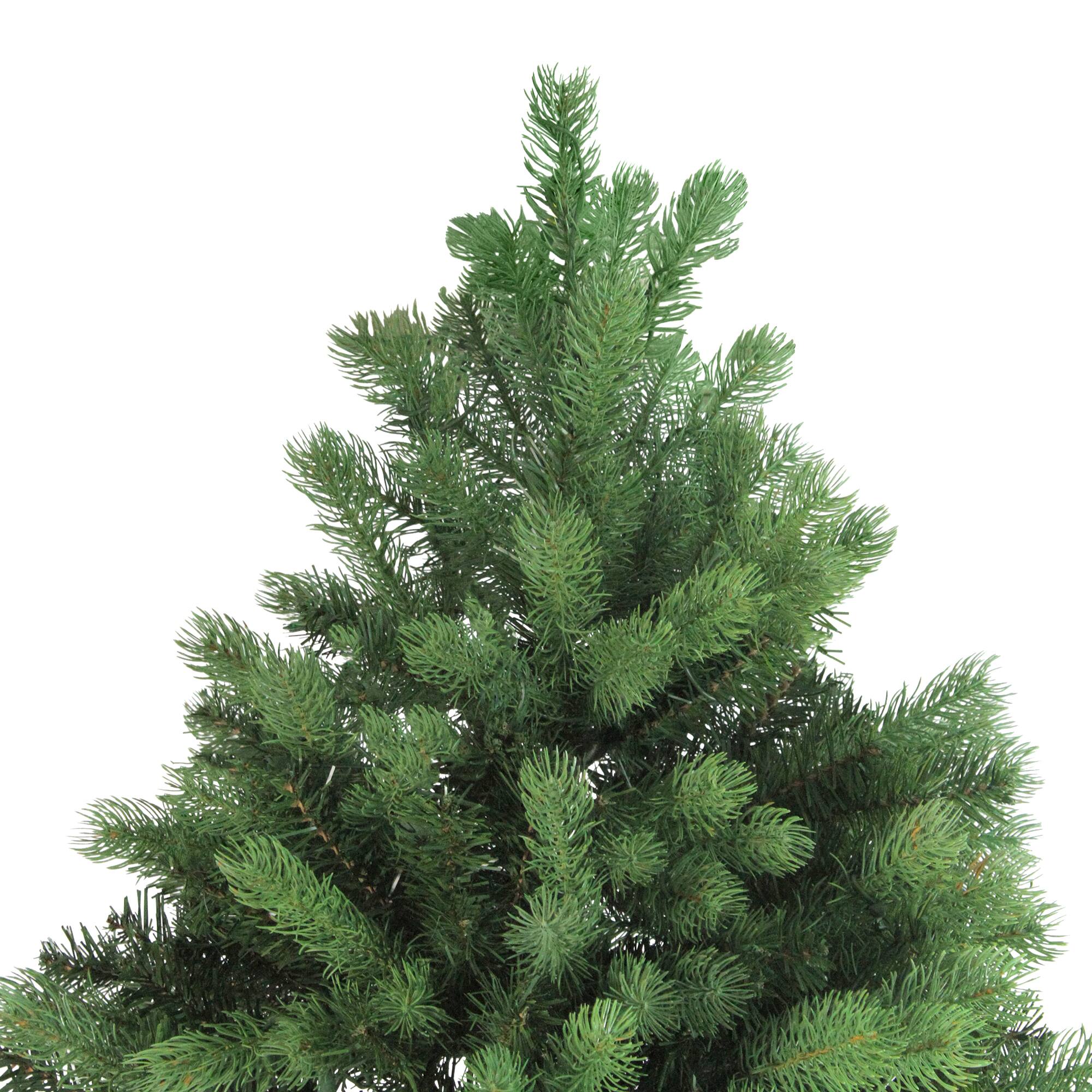 Alt View 2. Northlight - Real Touch™️ Full Noble Fir Artificial Christmas Tree - Unlit - 7.5' - Green.