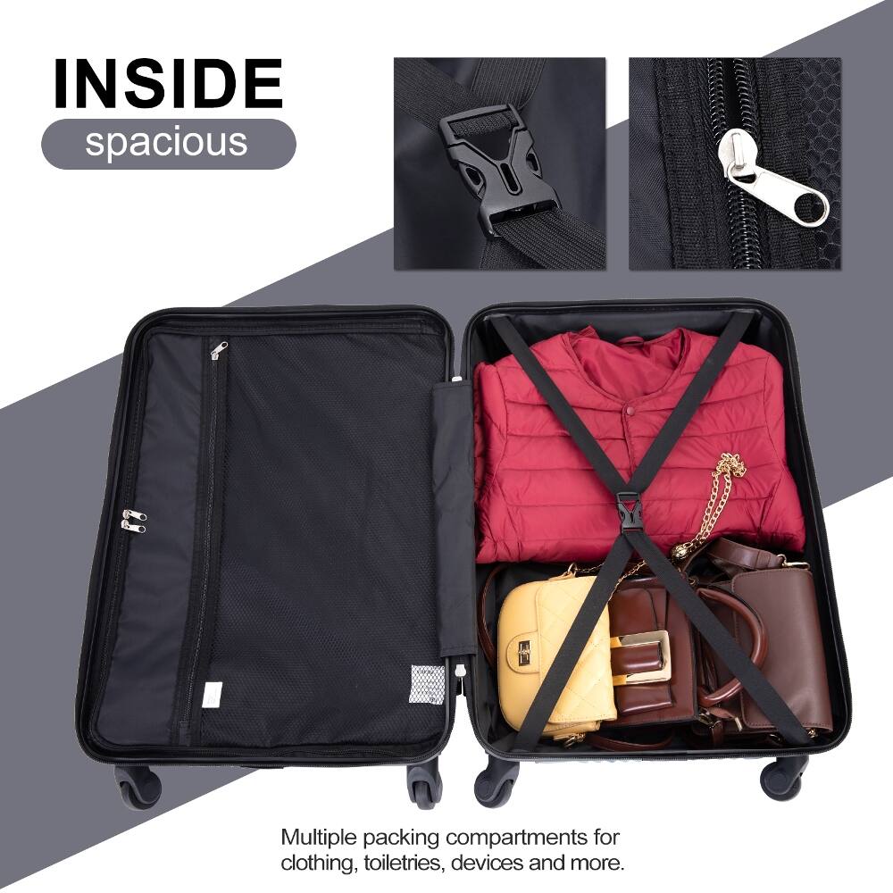 INSIDE spacious

Multiple packing compartments for clothing, toiletries, devices and more.