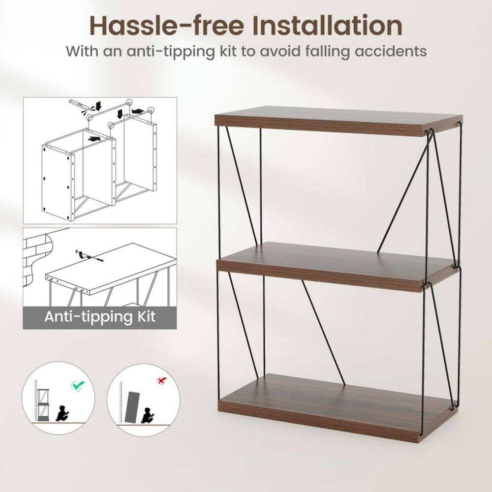 Hassle-free Installation  
With an anti-tipping kit to avoid falling accidents  

Anti-tipping Kit