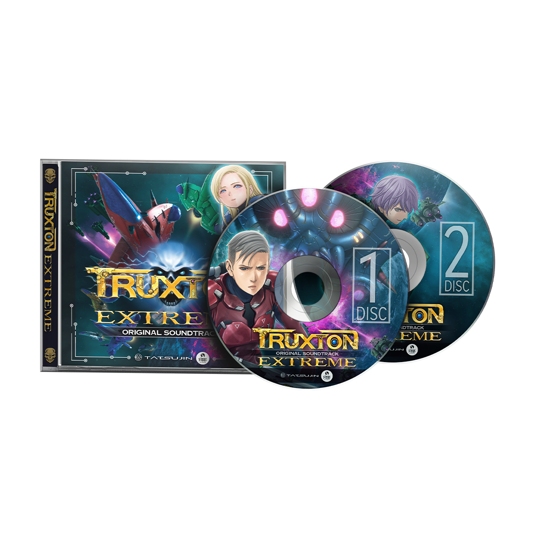 TRUXTON EXTREME  
ORIGINAL SOUNDTRACK  
TATSUJIN  

TRUXTON EXTREME  
DISC 1  
DISC 2