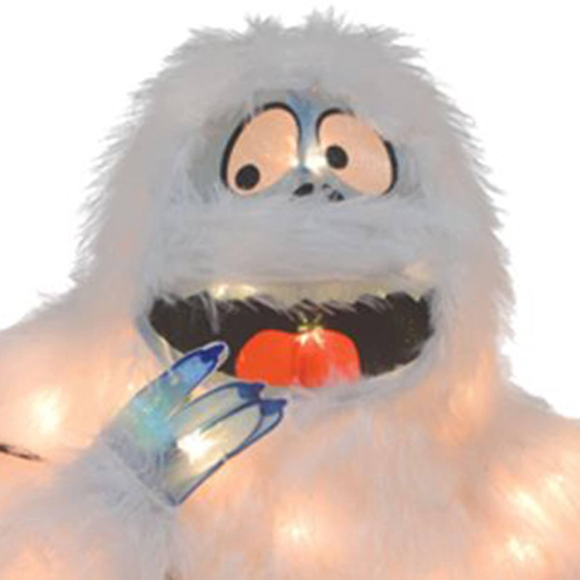 Alt View 5. ProductWorks - ProductWorks 32" Rudolph & Bumble Pre-Lit Christmas Yard Ornament Holiday Decor - Multi-colored.