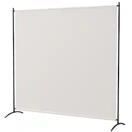 Outsunny - Privacy Screen, 5.9FT Tall Room Divider with UPF30+ Protection - Beige