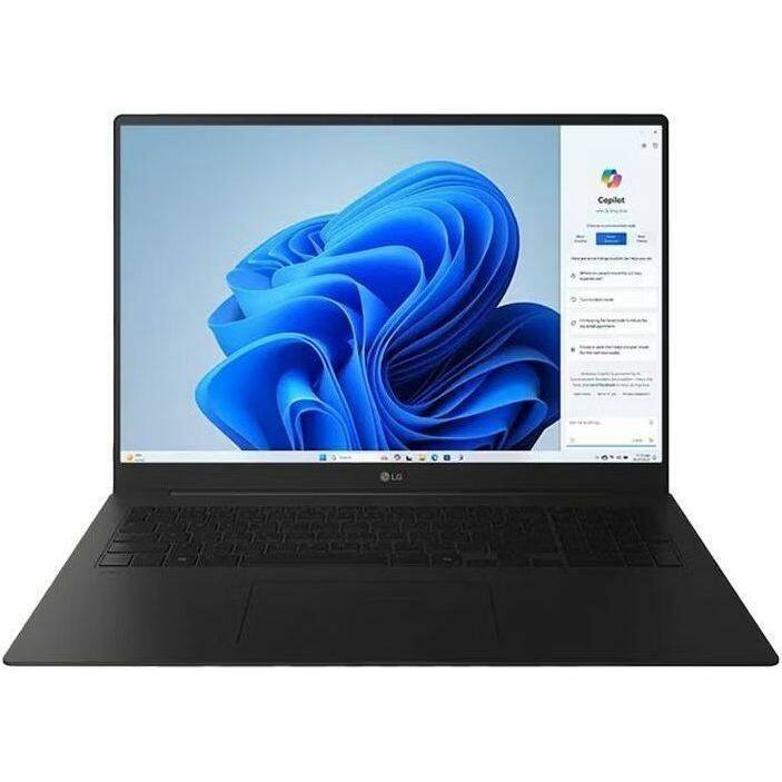 Alt View 8. LG - LG gram Pro 17Z90TR-E.AAB4U1 17" Notebook - WQXGA - 144 Hz - Intel Core Ultra 7 255H - Intel Evo Platform - 16 GB - 1 TB - Black.