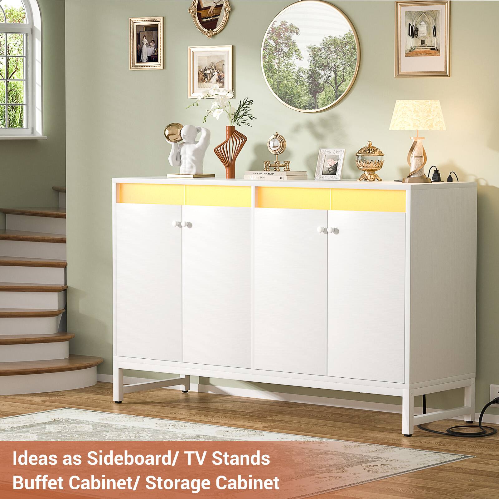 Ideas as Sideboard/ TV Stands Buffet Cabinet/ Storage Cabinet