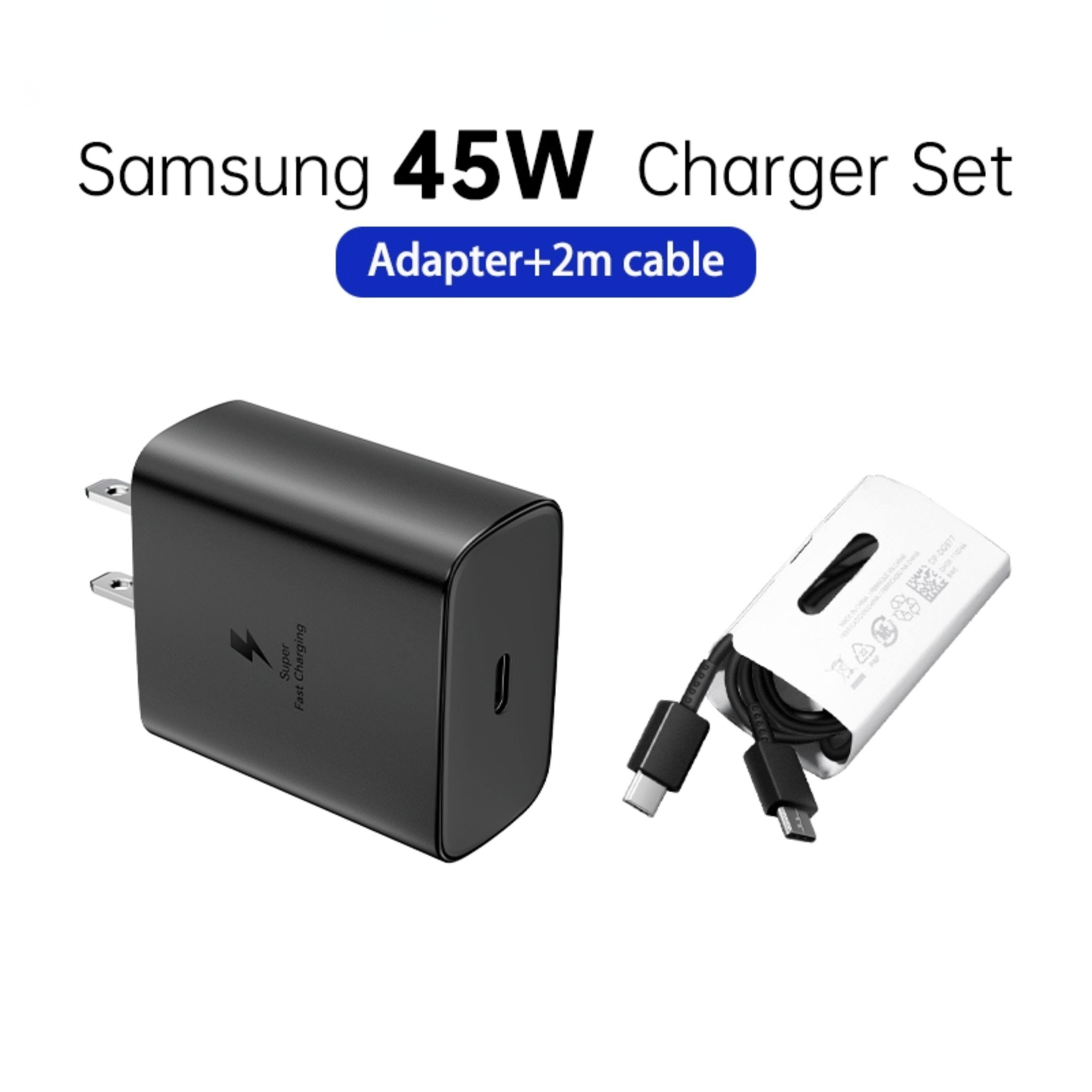 Samsung 45W Charger Set  
Adapter+2m cable