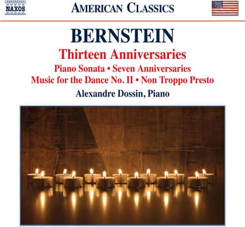 Bernstein / Dossin,Alexandre - Piano Music  - COMPACT DISCS