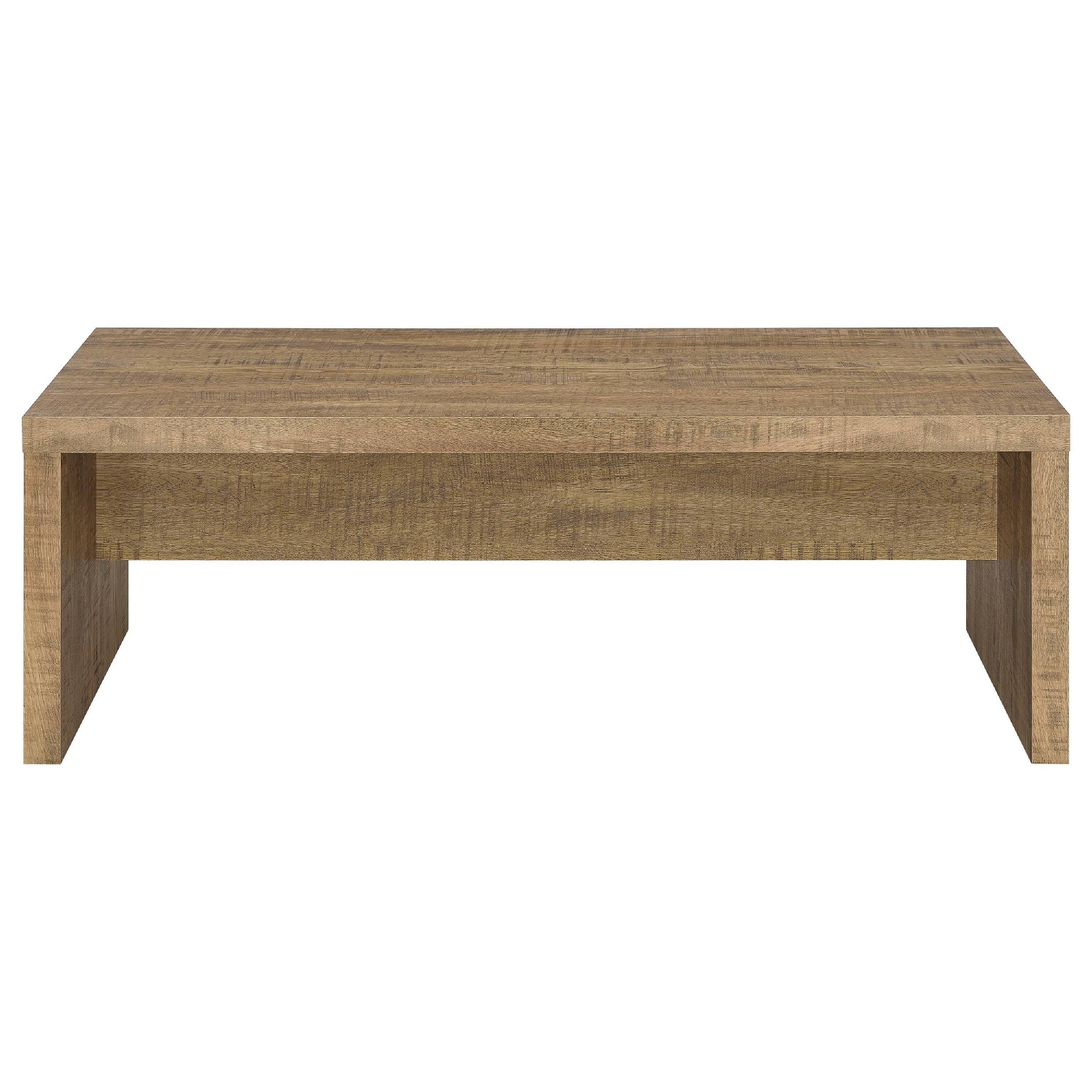 Alt View 5. Manhattan Lane - Nette 2Pc Coffee and End Table Set, Rustic Mango Finish, Wood - Mango Brown.