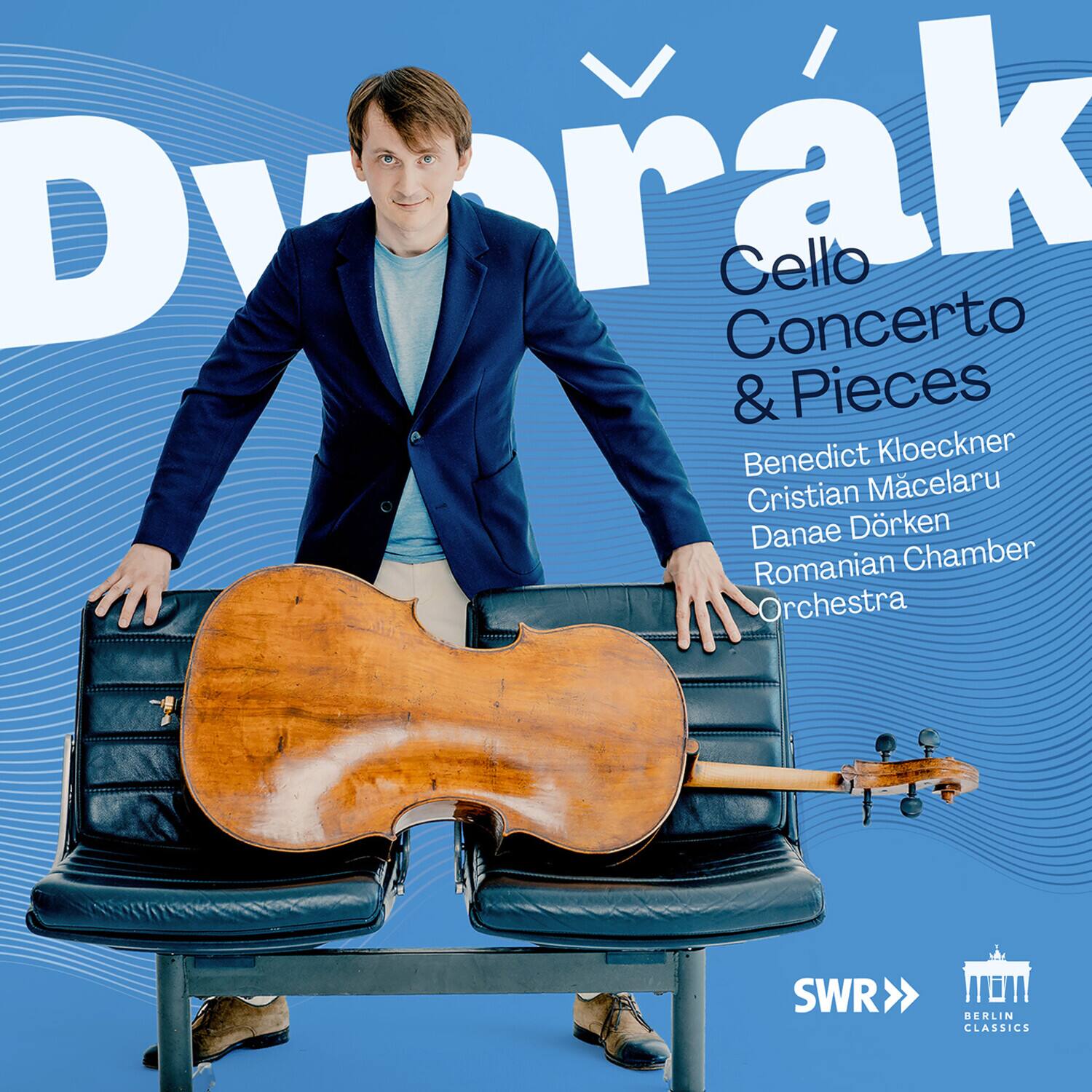 Dvořák  
Cello Concerto & Pieces  

Benedict Kloeckner  
Cristian Măcelaru  
Danae Dörken  
Romanian Chamber Orchestra  

SWR  
BERLIN CLASSICS