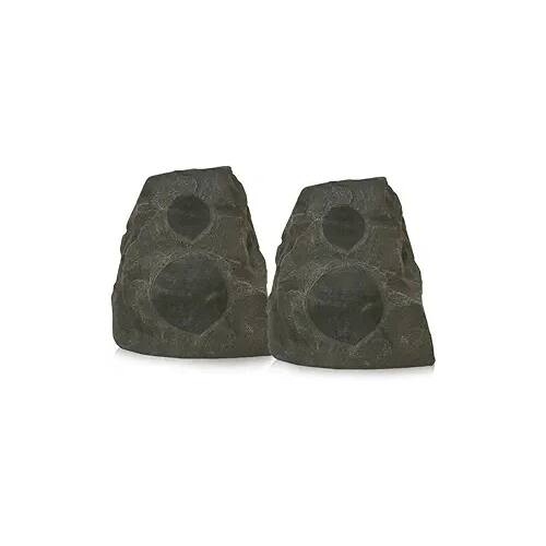 Klipsch - AWR-650-SM Indoor/Outdoor Speaker - Granite (Pair) - Black