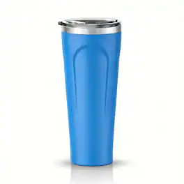 Hover Heart - Stainless Steel Insulated Tumbler with Leak-Proof Lid, BPA-Free Travel Mug, Fits Most Cup Holders - Blue