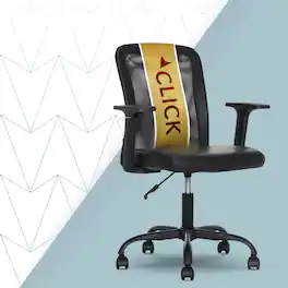 Click365 - Ergonomic Mesh Chair - Black