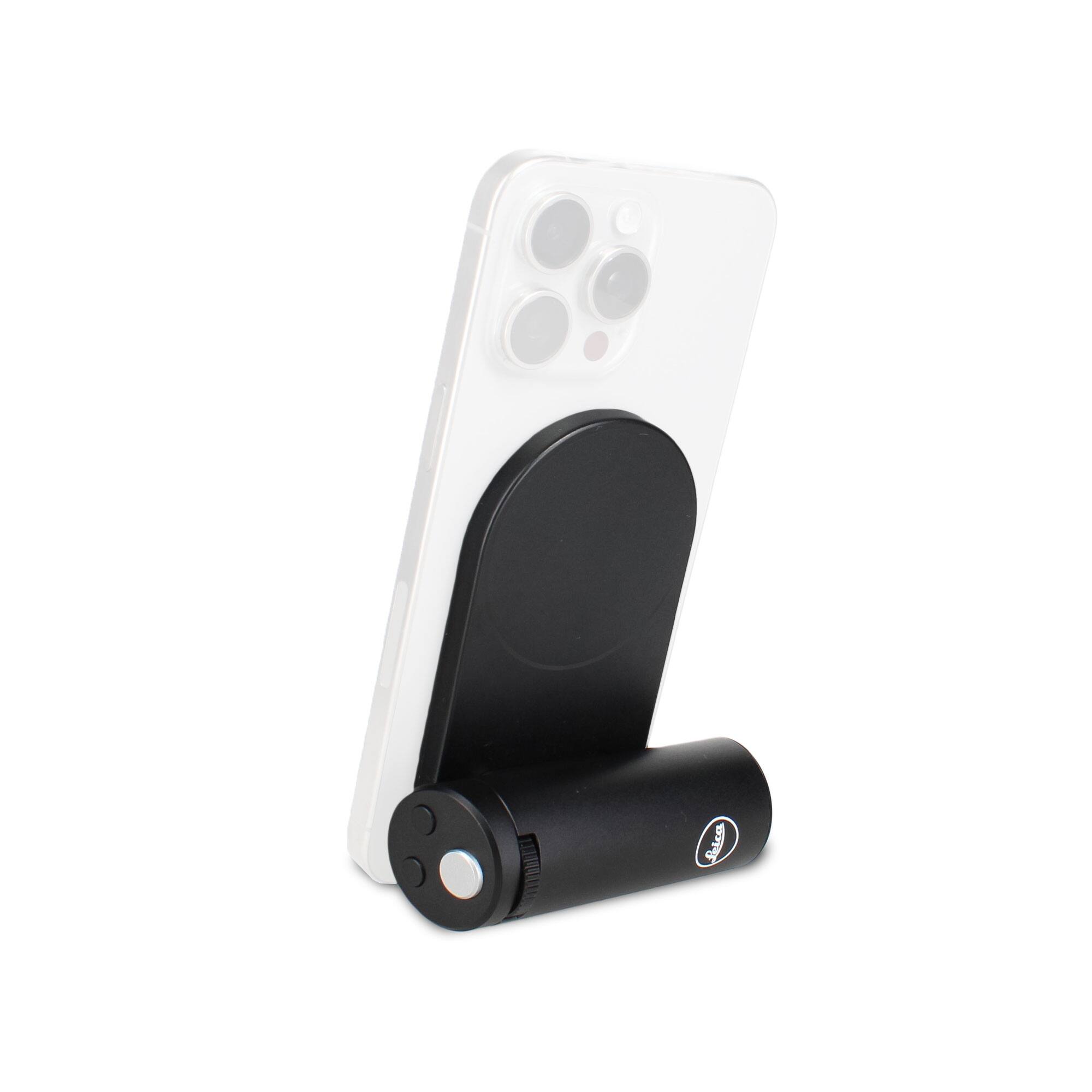 Back. Leica - Leica LUX Grip for Smartphones (18562) - Black.