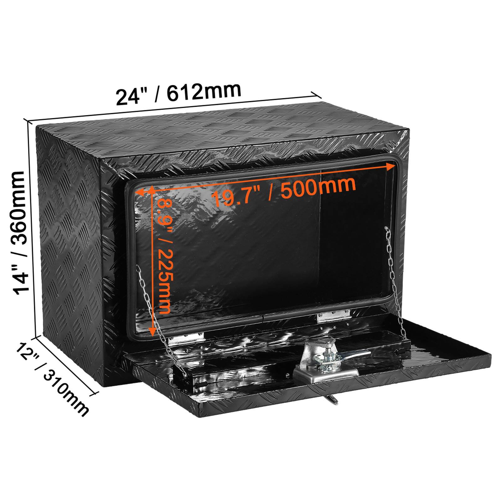 24" / 612mm
14" / 360mm
12" / 310mm
8.9" / 225mm
19.7" / 500mm