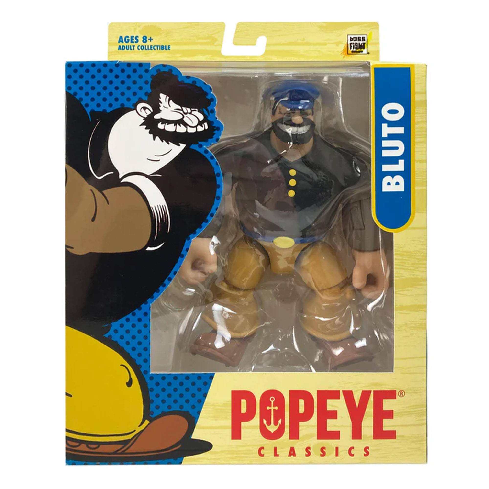 AGES 8+ ADULT COLLECTIBLE  
POPEYE CLASSICS  
BLUTO