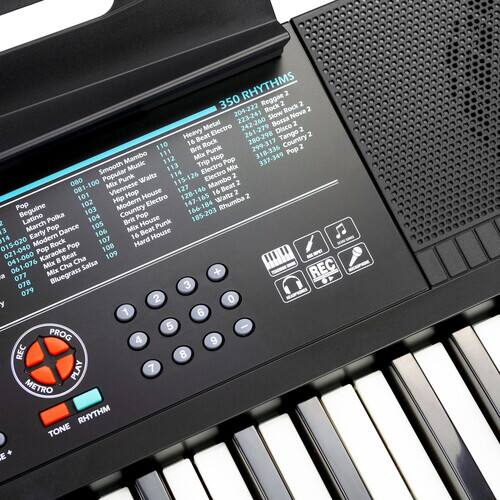 350 RHYTHMS Reggae 2 2 2 204-222 Rock Rock Nova 2 223-241 Slow Metal 242-260 Bossa 2 Heavy Electro 261-279 Disco 2 2 16 Beat 280-298 Tango Country 110 Brit Rock 299-317 2 111 Mix Punk 318-336 Pop Mambo 112 Trip Hop Pop 337-349 Smooth Music 113 Electro Mix Popular Punk Waltz 114 115-126 Electro 2 o80 081-100 Mix Mambo Beat 2 101 Viennese Hop House 127 128-146 16 Waltz 2 2 102 Hip Modern Electro 147-165 Rhumba Pop Beguine 103 Country 166-184 Latino Polka 104 Brit Pop House 2 March 105 Punk 13 Pop Dance 106 Mix Beat House 14 Early Modern 107 16 Rock Pop 108 Hard 021-040 Pop Karaoke 109 041-060 8 Beat Cha 061-076 Mix Cha Salsa REC i 077 Mix Bluegrass + 078 3 079 2 0 y 1 6 5 PROG 4 9 REC 8 PLAY 7 METRO RHYTHM TONE E