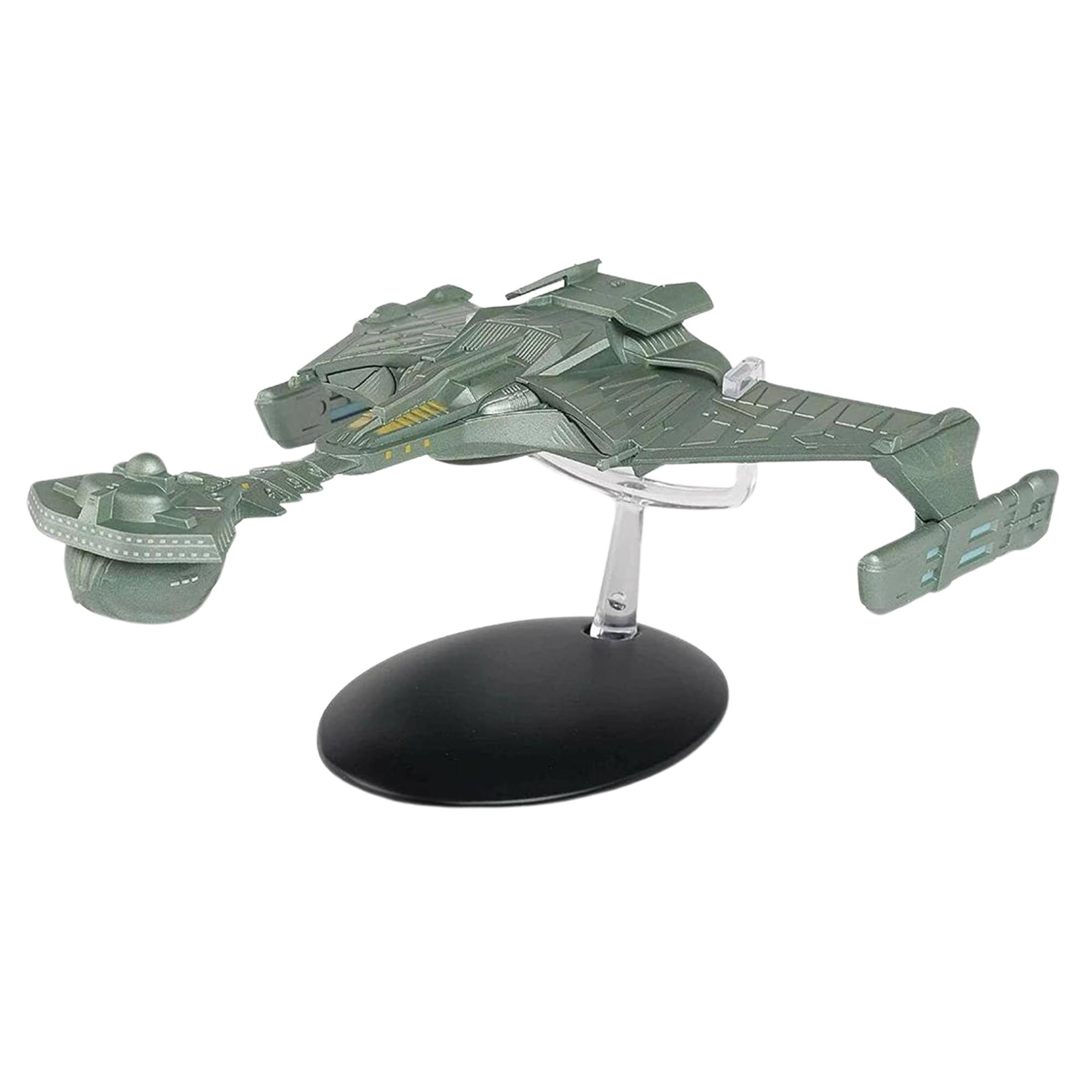 Alt View 2. Eaglemoss - Eaglemoss Star Trek Starship Replica | Klingon Battlecruiser (2009) - Grey.