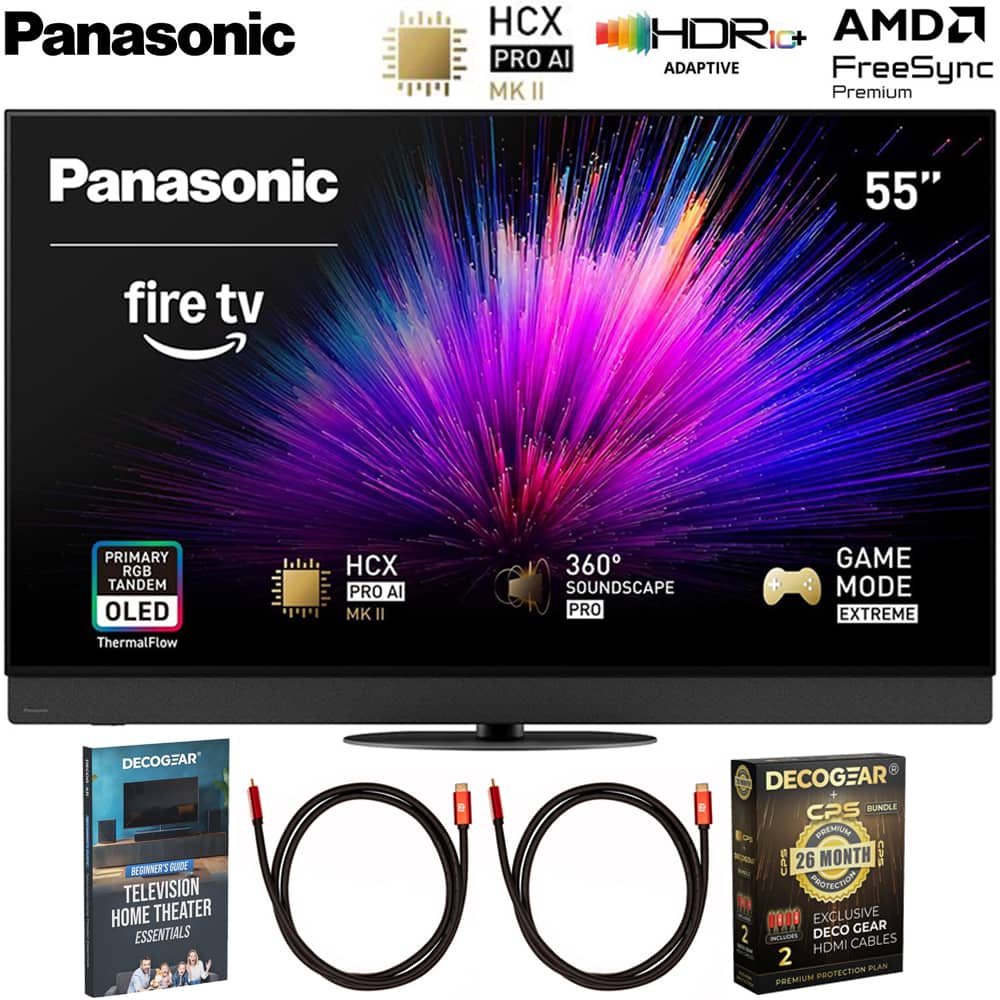 Panasonic - 55" Z95BP Series LED 4K UHD Smart Fire TV (2025) with 26 Month Extended Warranty Protection Plan
