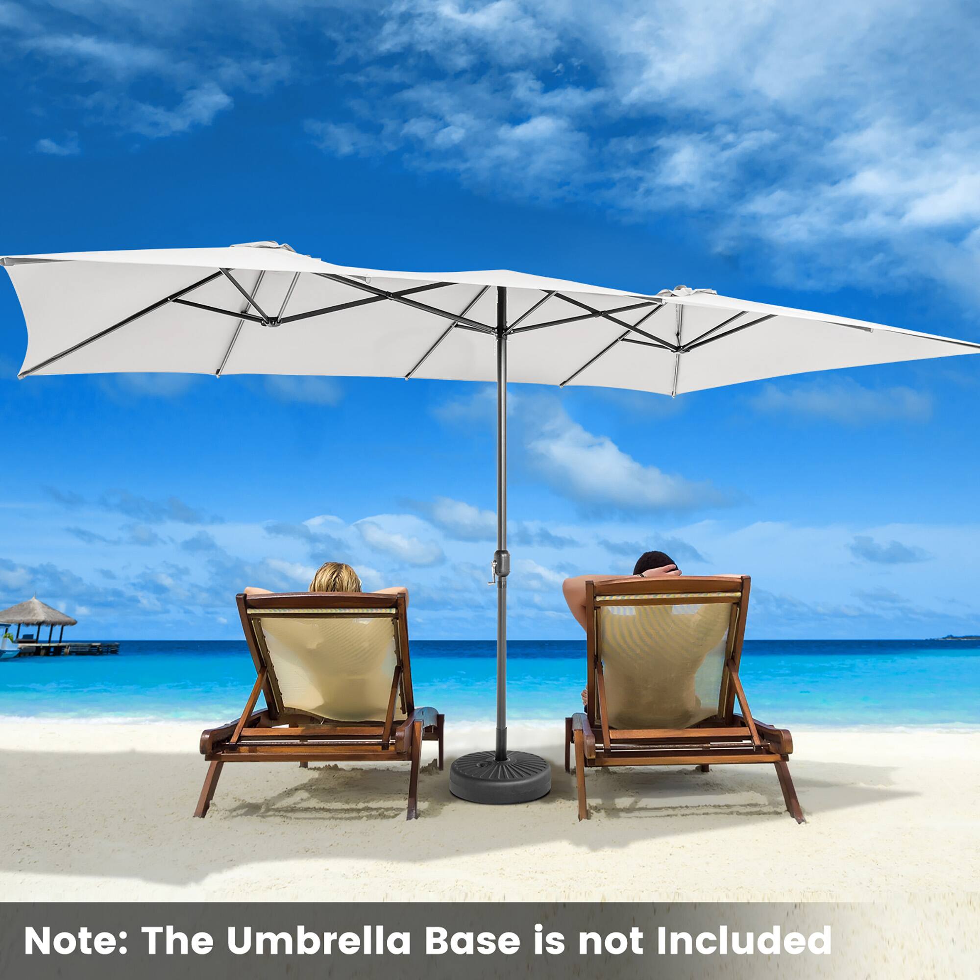 Note: The Umbrella Base is not Included