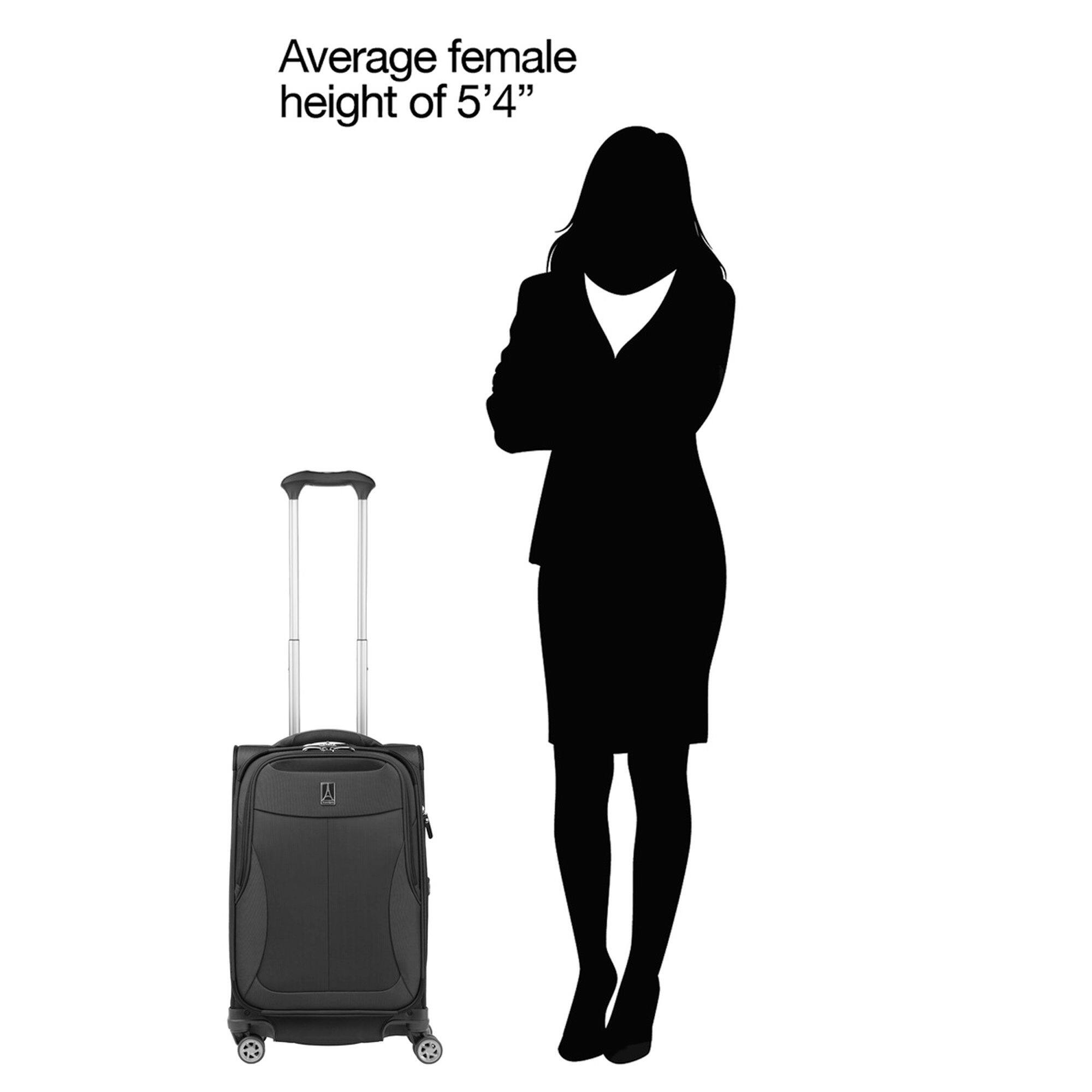 Average female height of 5'4"