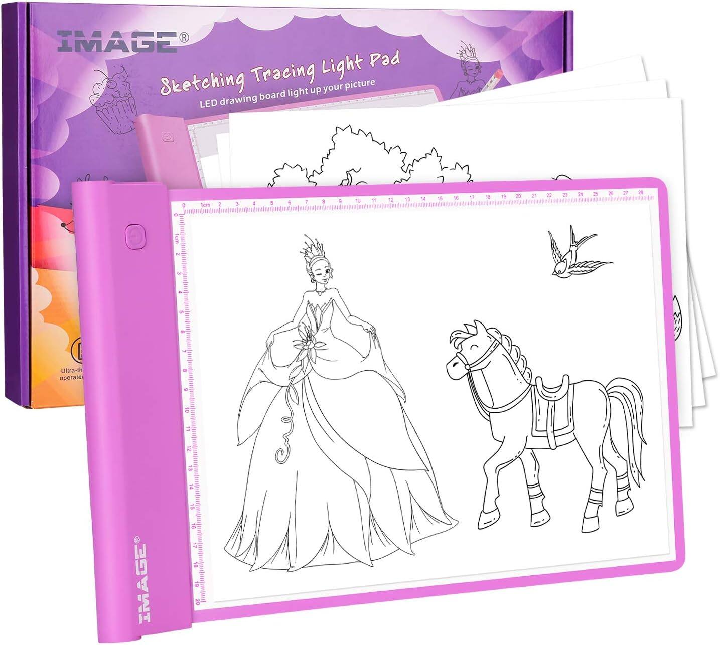 IMAGE
Sketching Tracing Light Pad
LED drawing board light up your picture
Ultra-thin operate
IMAGE