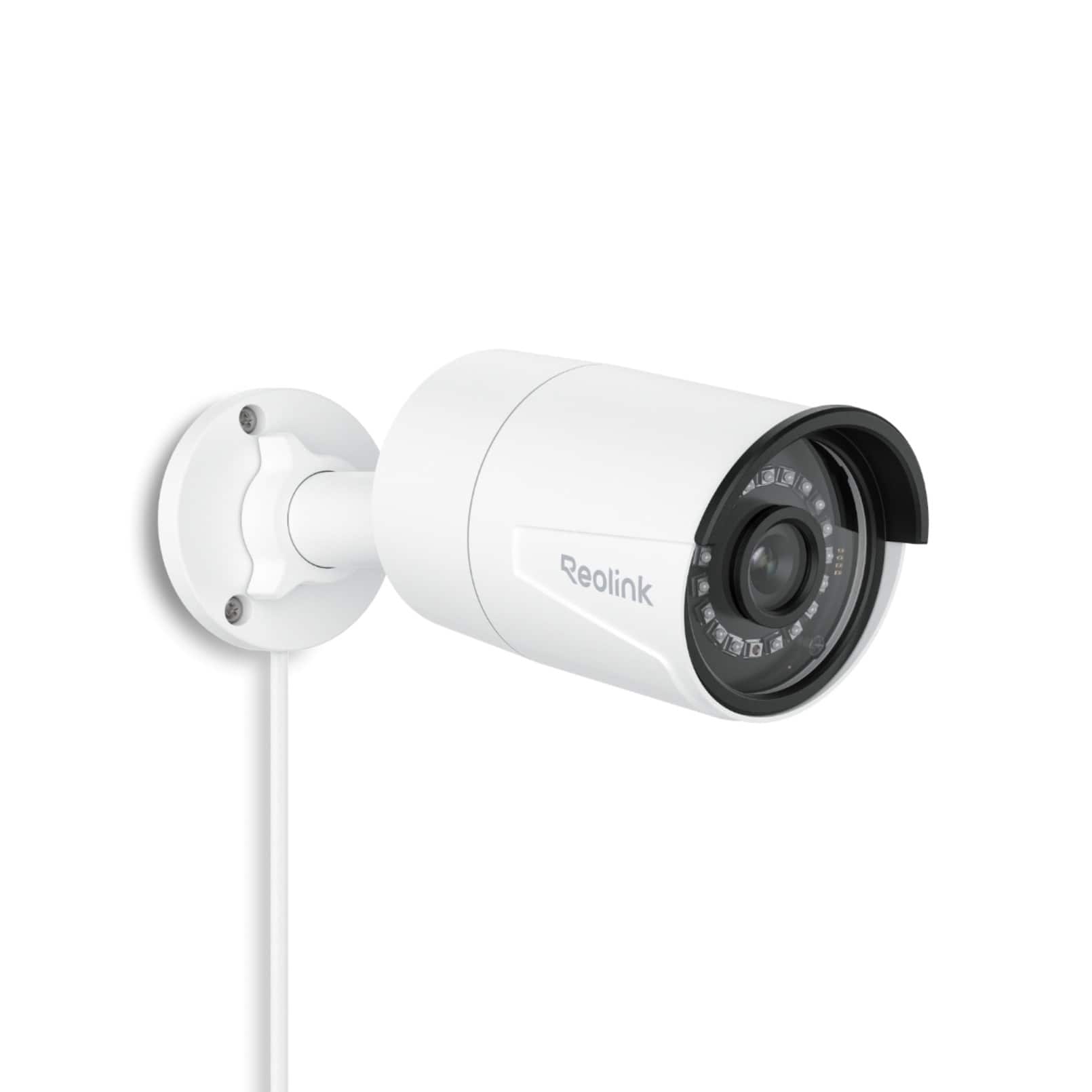 Reolink - RLC-510A 5MP PoE IP Camera,Smart Person/Vehicle Detection, 80° Audio Recording IP67 Weatherproof Security Camera - White