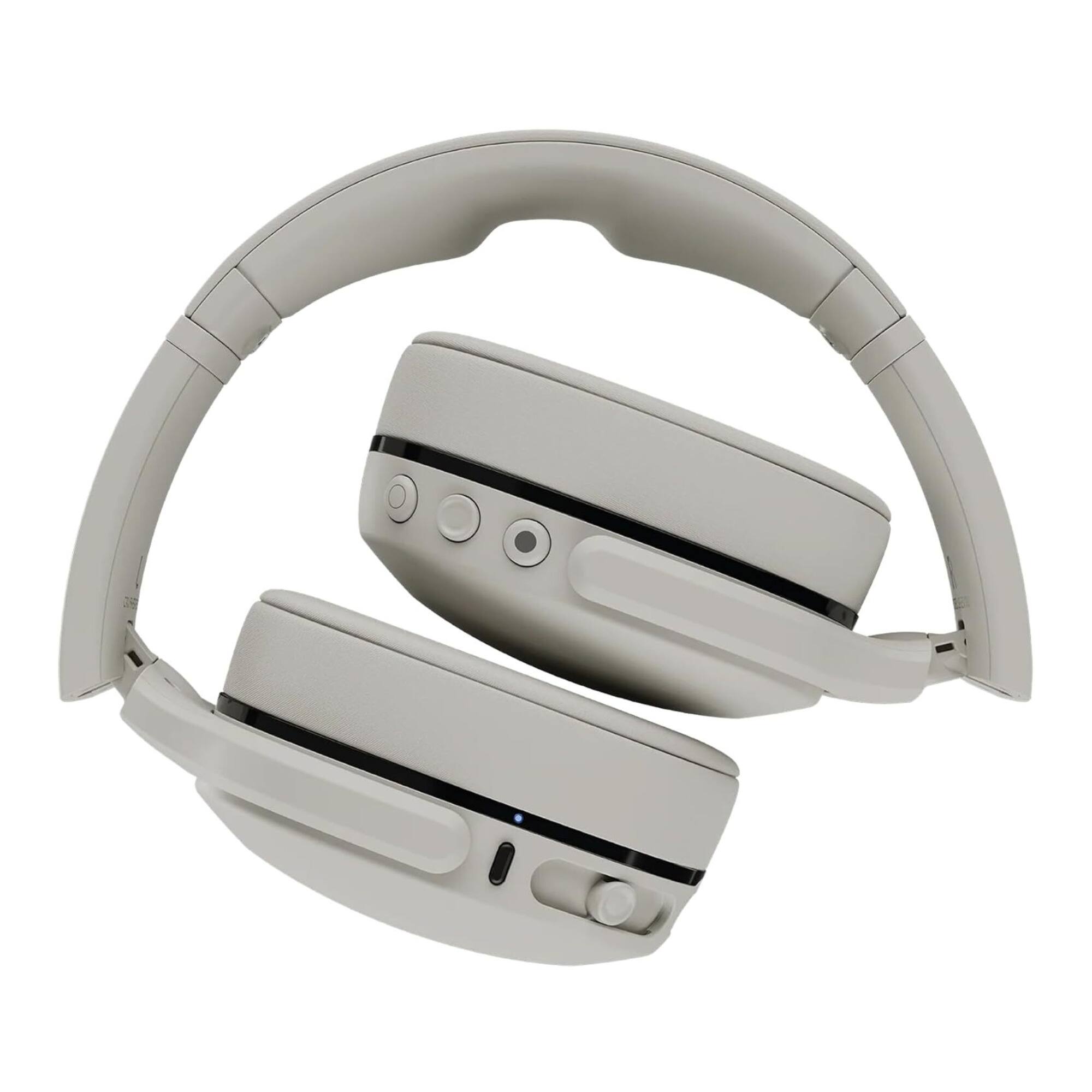 Left. Skullcandy - Skullcandy Crusher 540 Active Over-Ear Headphones (Concrete).