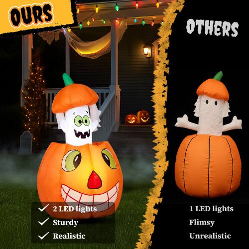 OURS  
- 2 LED lights  
- Sturdy  
- Realistic  

OTHERS  
- 1 LED lights  
- Flimsy  
- Unrealistic