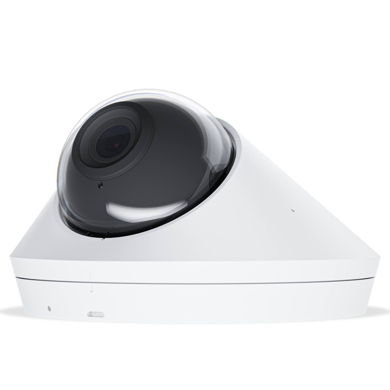 Left. Ubiquiti Networks - UniFi Protect G4 Dome 4MP PoE IP Security Camera 2688x1512 IR Night Vision Microphone Speaker Indoor/Outdoor - White.