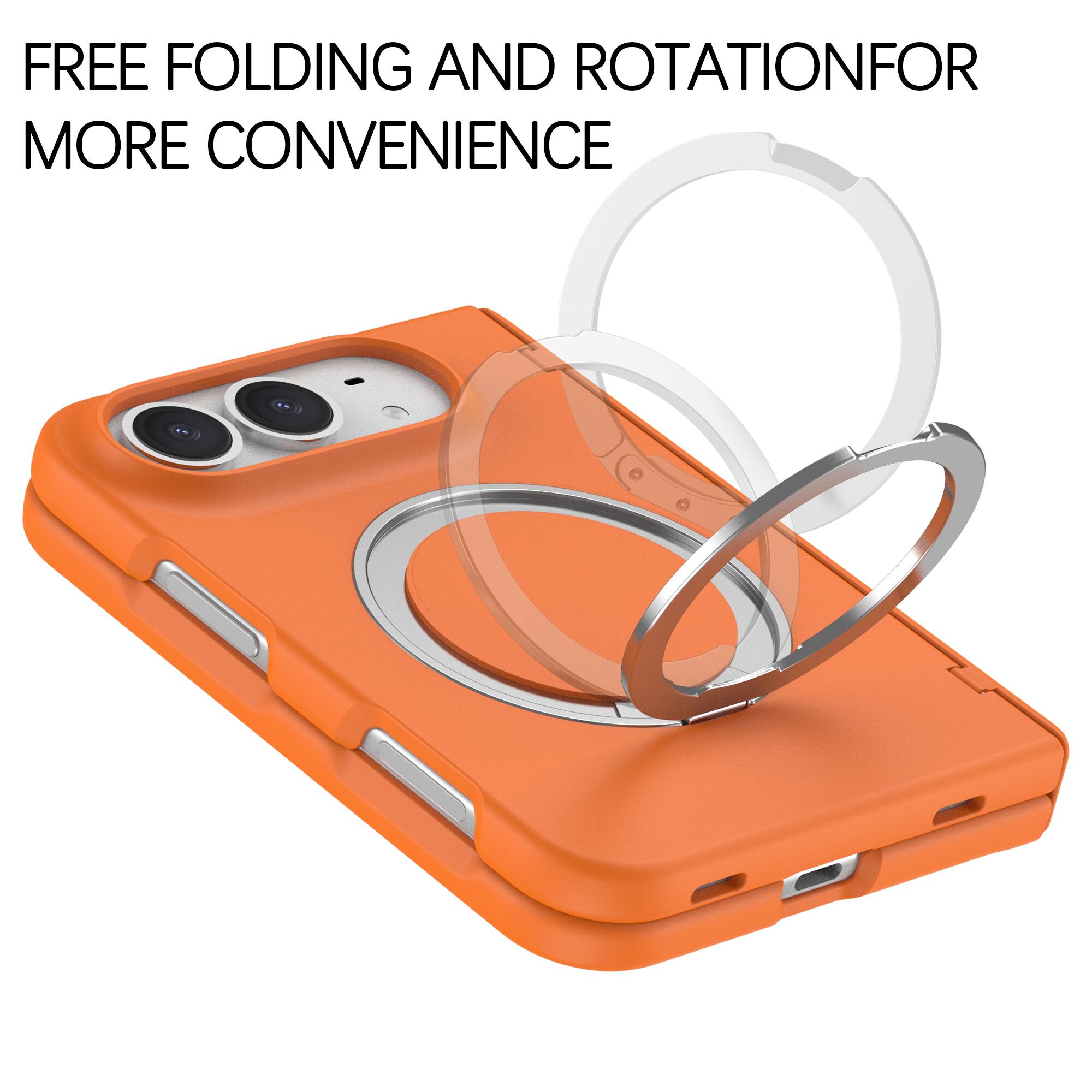 FREE FOLDING AND ROTATION FOR MORE CONVENIENCE